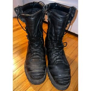 Matterhorn 12255 Mining Boots Mens 10 M Black Good Vibram Metatarsal Guard